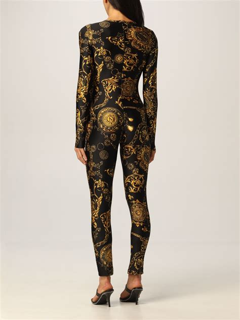 versace jumpsuit damen|versace designer jumpsuit.